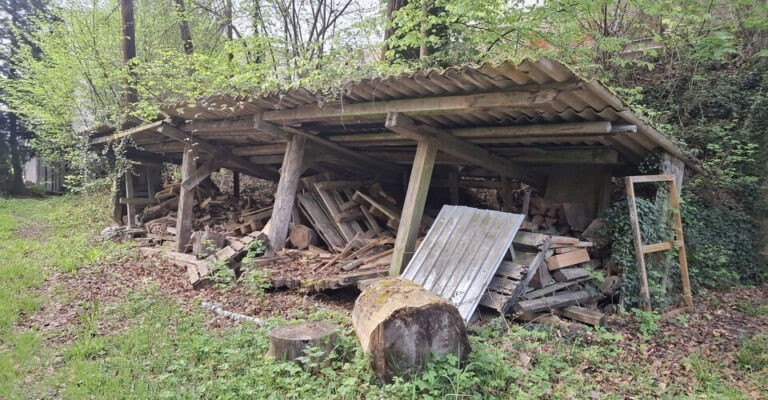 Spendenprojekt – Unterstand